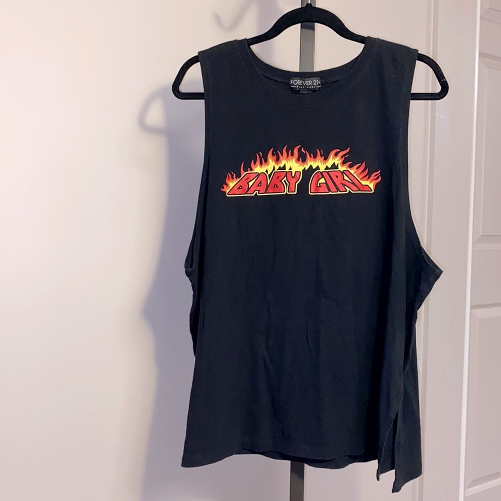 🔥Baby girl Muscle tee